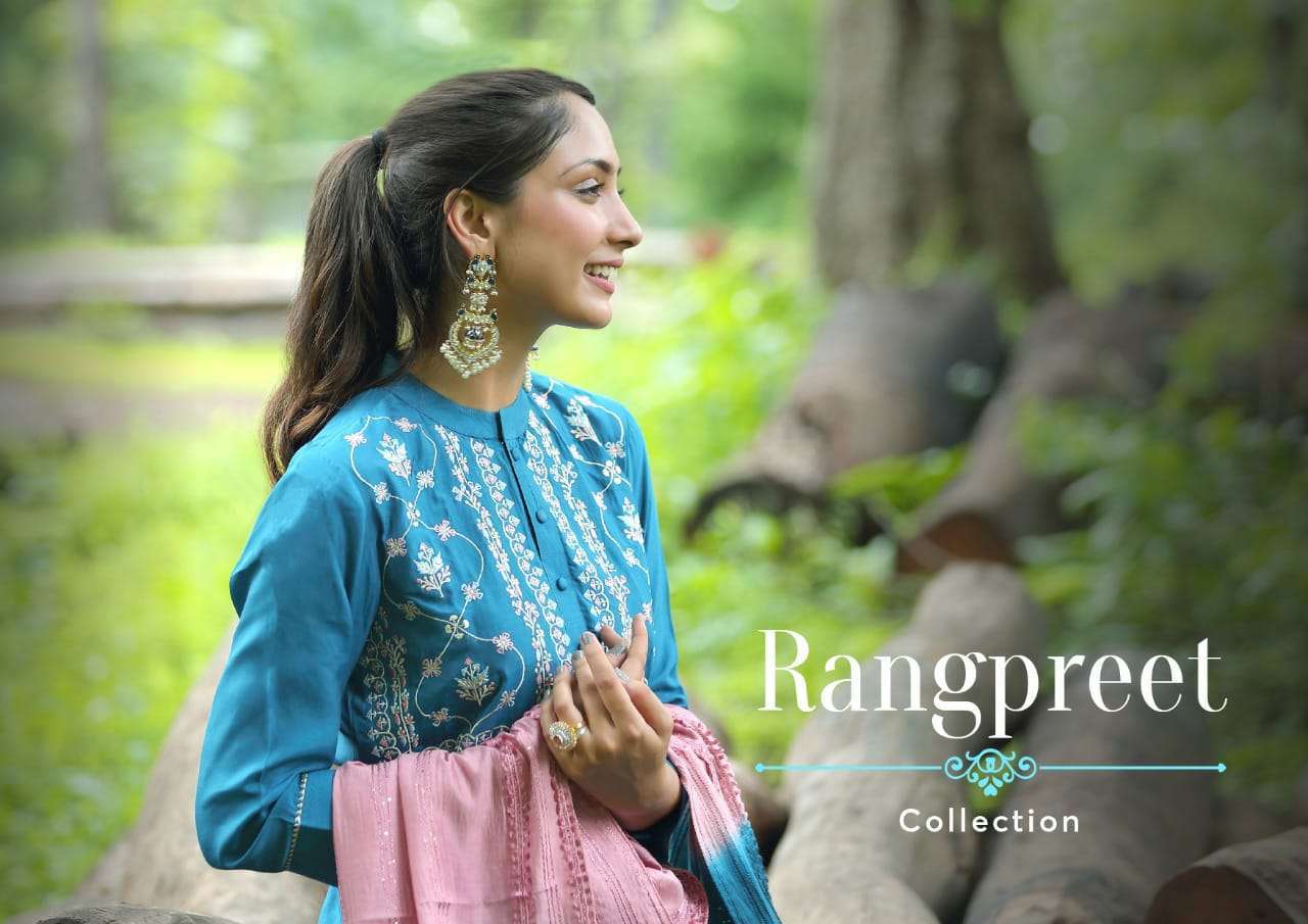 Shichi Rangpreet series 07-12 viscose silk suit