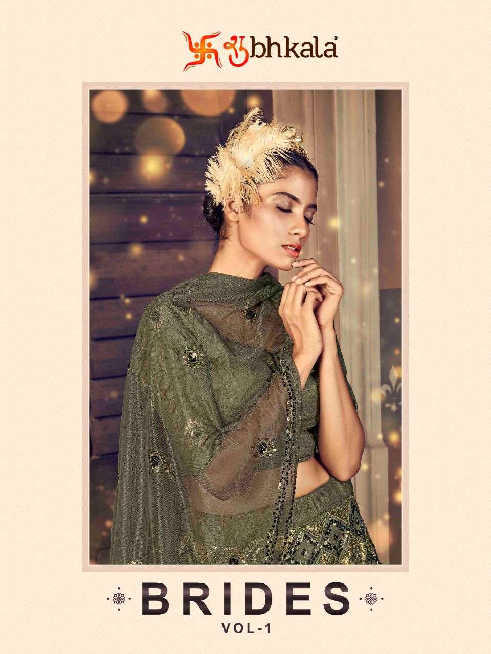 SHUBHKALA BRIDES VOL- 1 DESIGNER NET LEHENGA 