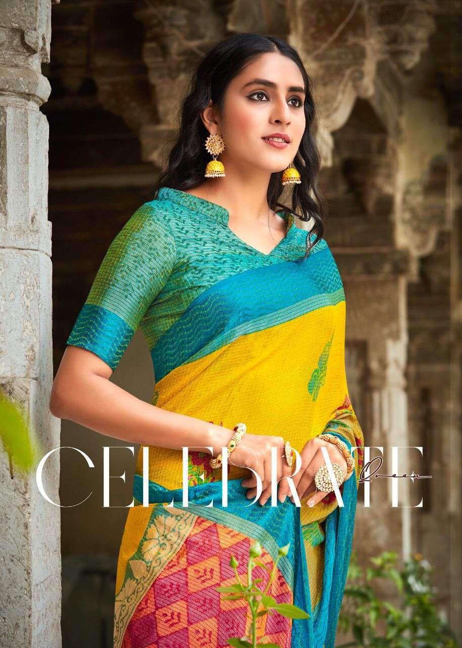 shvetambar infinity braso series 01-12 braso silk saree