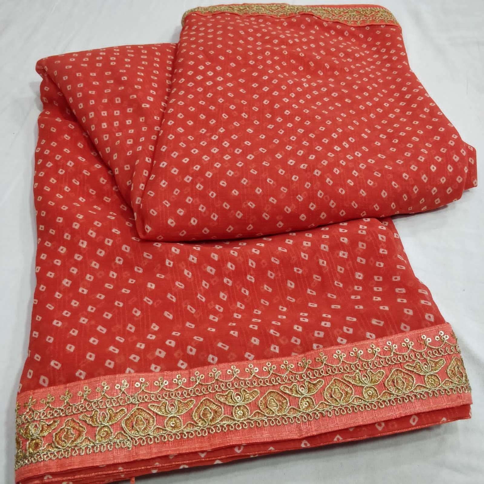 STAVAN VIHANA DESIGNER GEORGETTE SAREE 