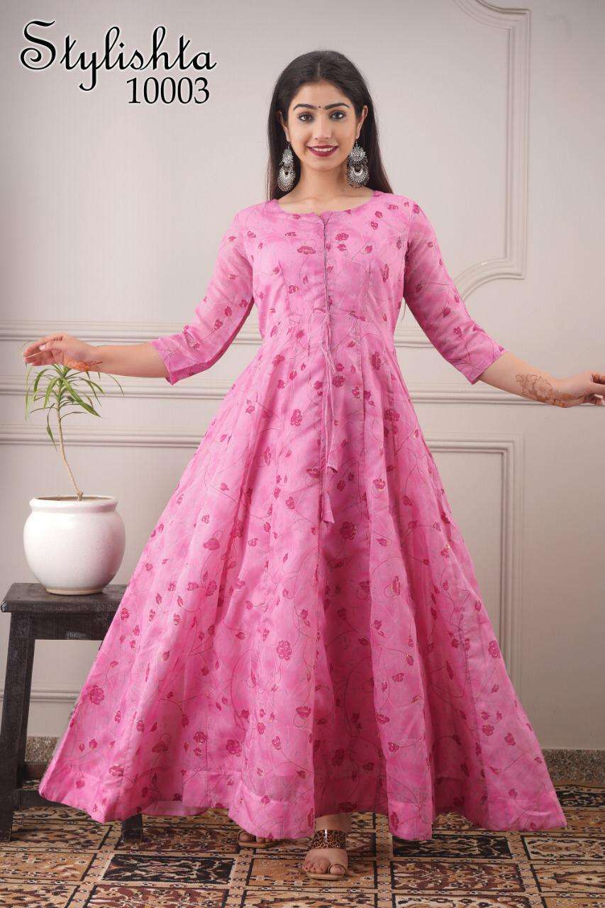 Stylishta Vol 10 series 10001-10004 Pure Chanderi kurti