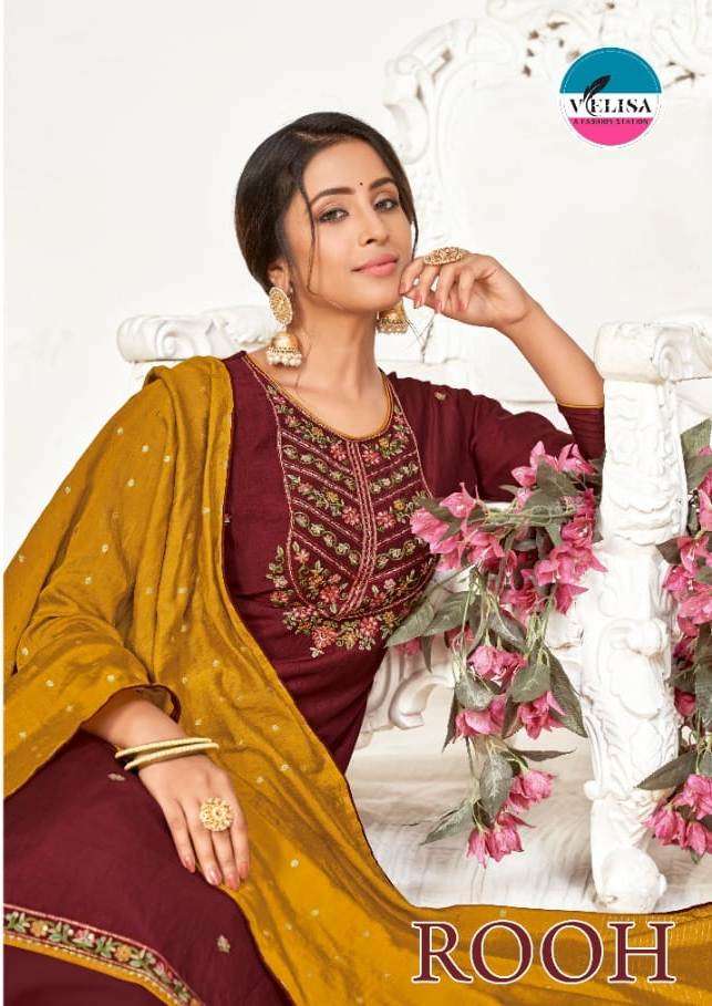 velisa rooh series 1901-1904 Parampara silk suit