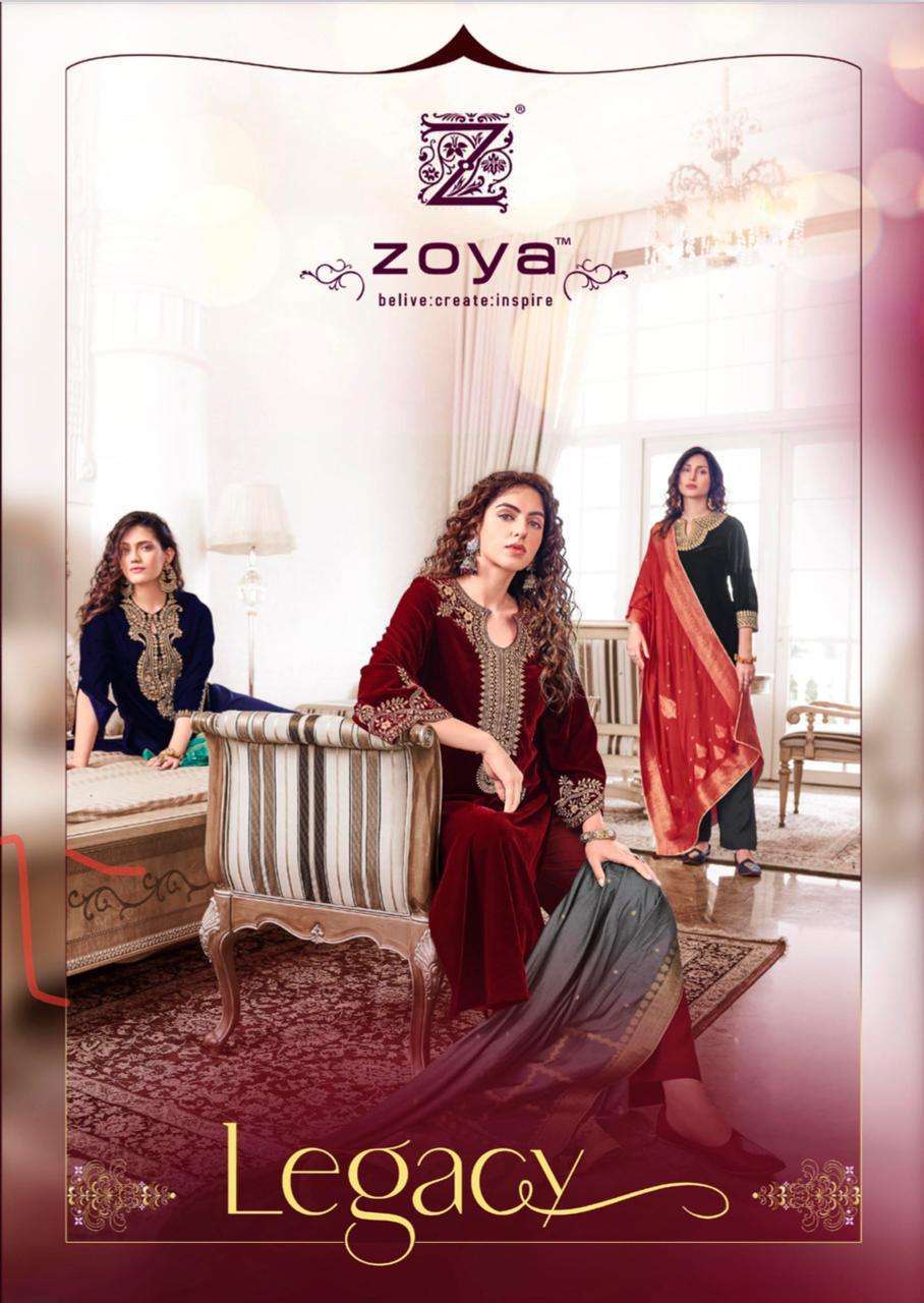zoya legacy series 39001-39005 velvet suit