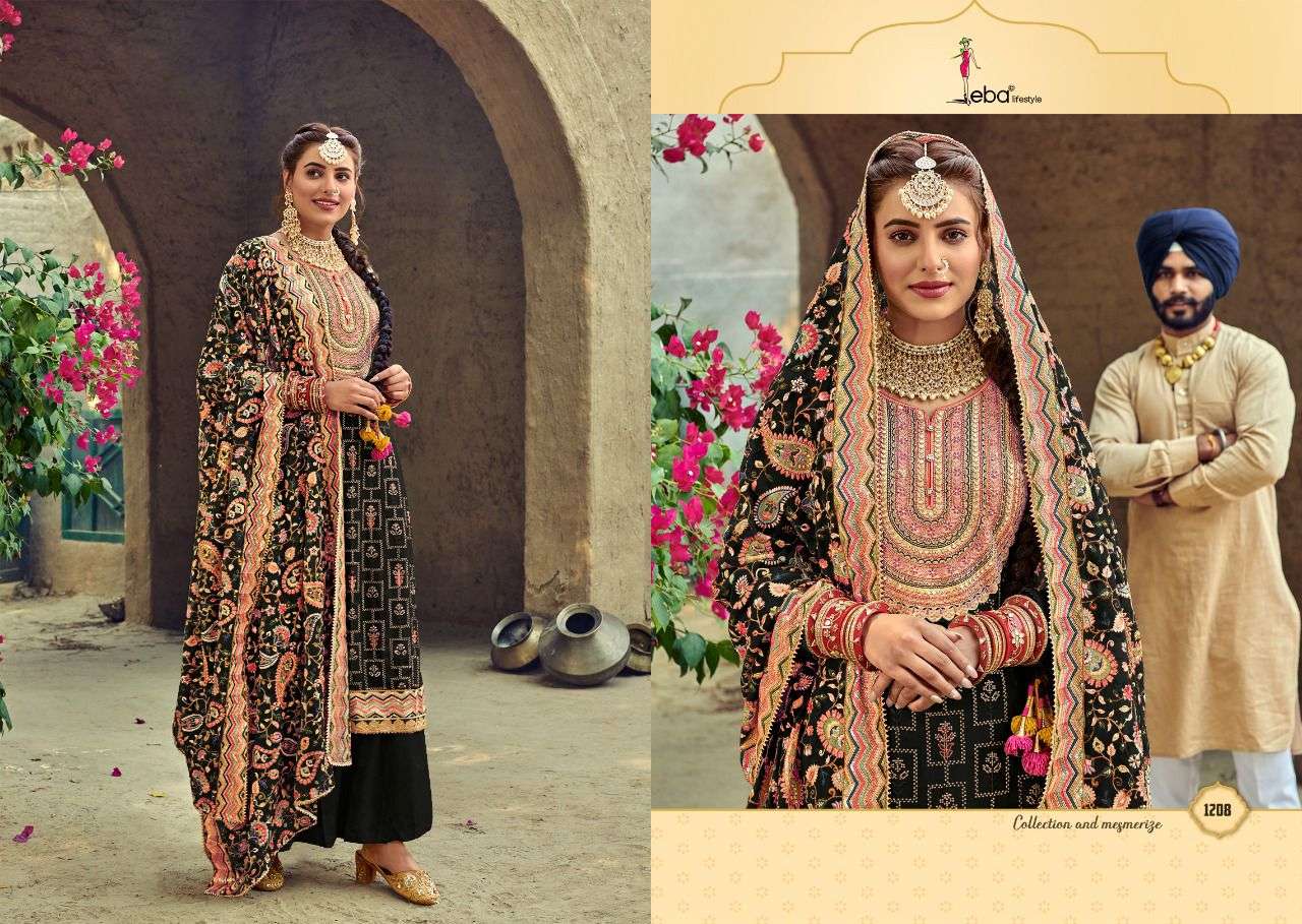 EBA SATRANGI HIT DESIGN DESIGNER GEORGETTE SUIT 