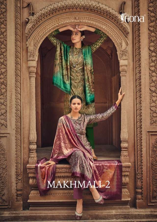 fiona makhmali vol 2 series 26041-26047 9000 velvet digital print suit 