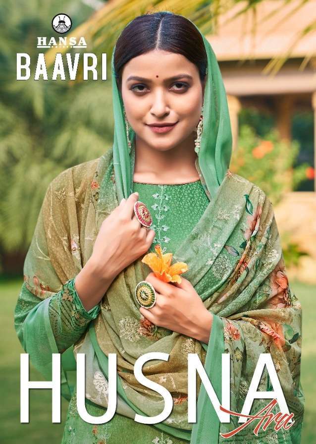 hansa baavri series 4601-4608 georgette digital print suit 