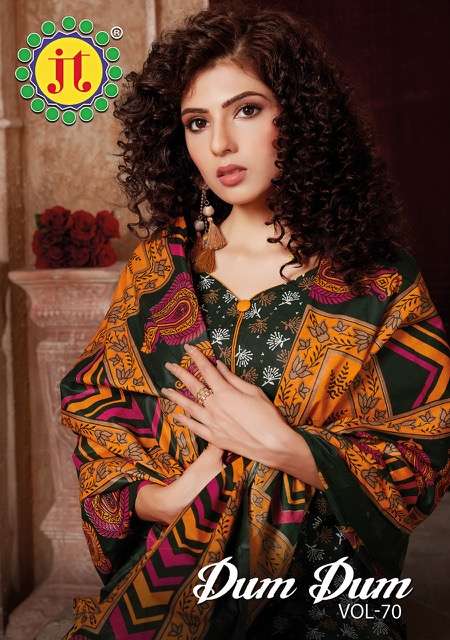jt dum dum vol-70 series 70001-70012 Pure Cotton suit