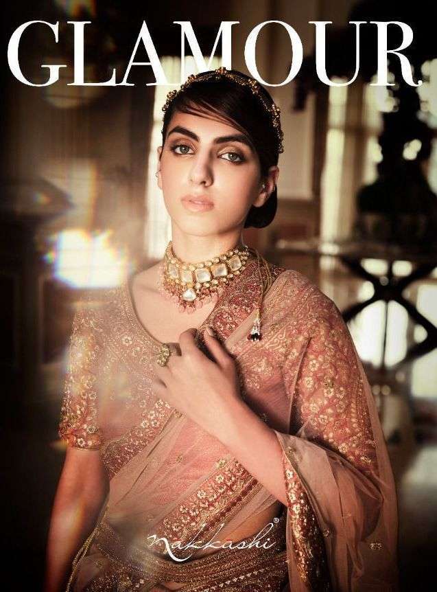 nakkashi glamour series 5184-5190 handloom silk lehenga 