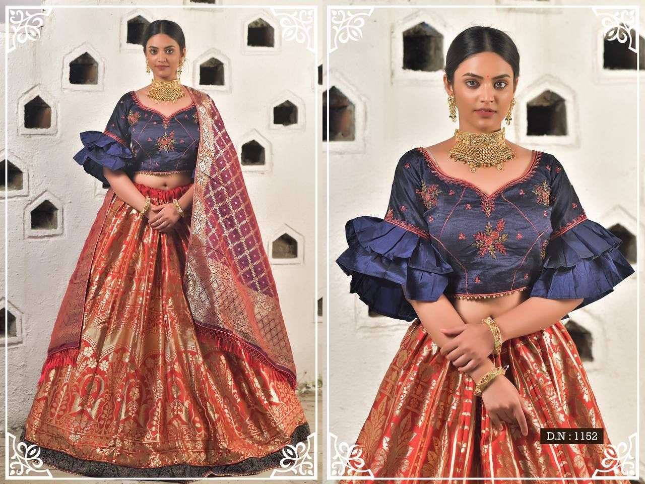 PEAFOWL VOL-79 DESIGNER BANARASI ART SILK LEHENGA 