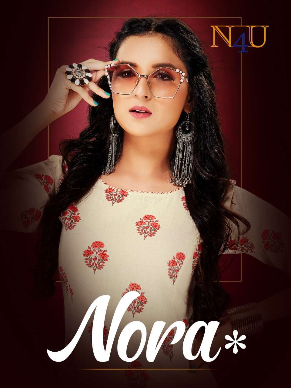 tunic house nora series 3001-3008 handloom cotton kurti 