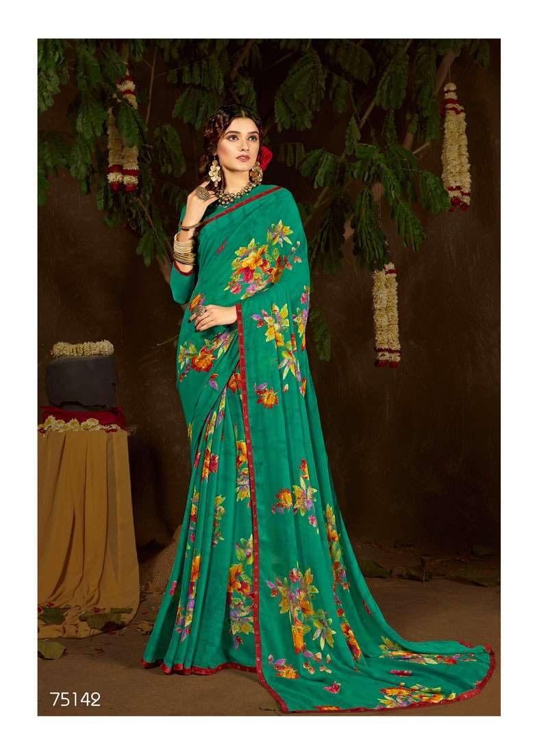 ANTRA PRESENT FLAVOURS ALFINO CHIFFON PRINTED SAREES