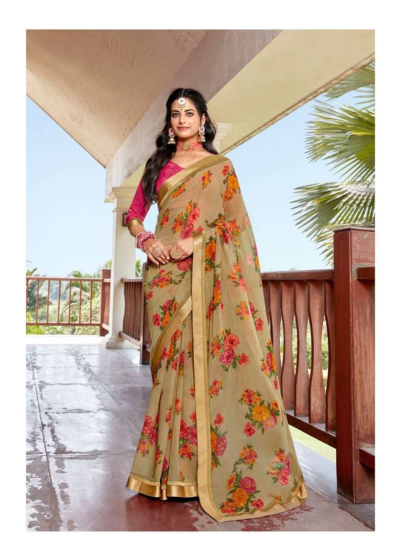 ANTRA PRESENT SATHIYA VOL 1 GEORGETTE PRINTED CASUAL WEAR SAREE