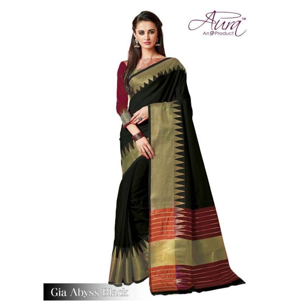 BHAWANI TEXTILE PRESENTS AURA COTTON SILK SAREE AT WHOLESALE PRICE 