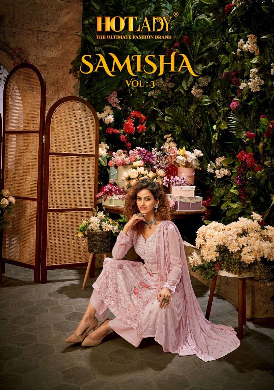 HOTLADY SAMISHA-3 DESIGNER PURE VISCOSE SUIT 