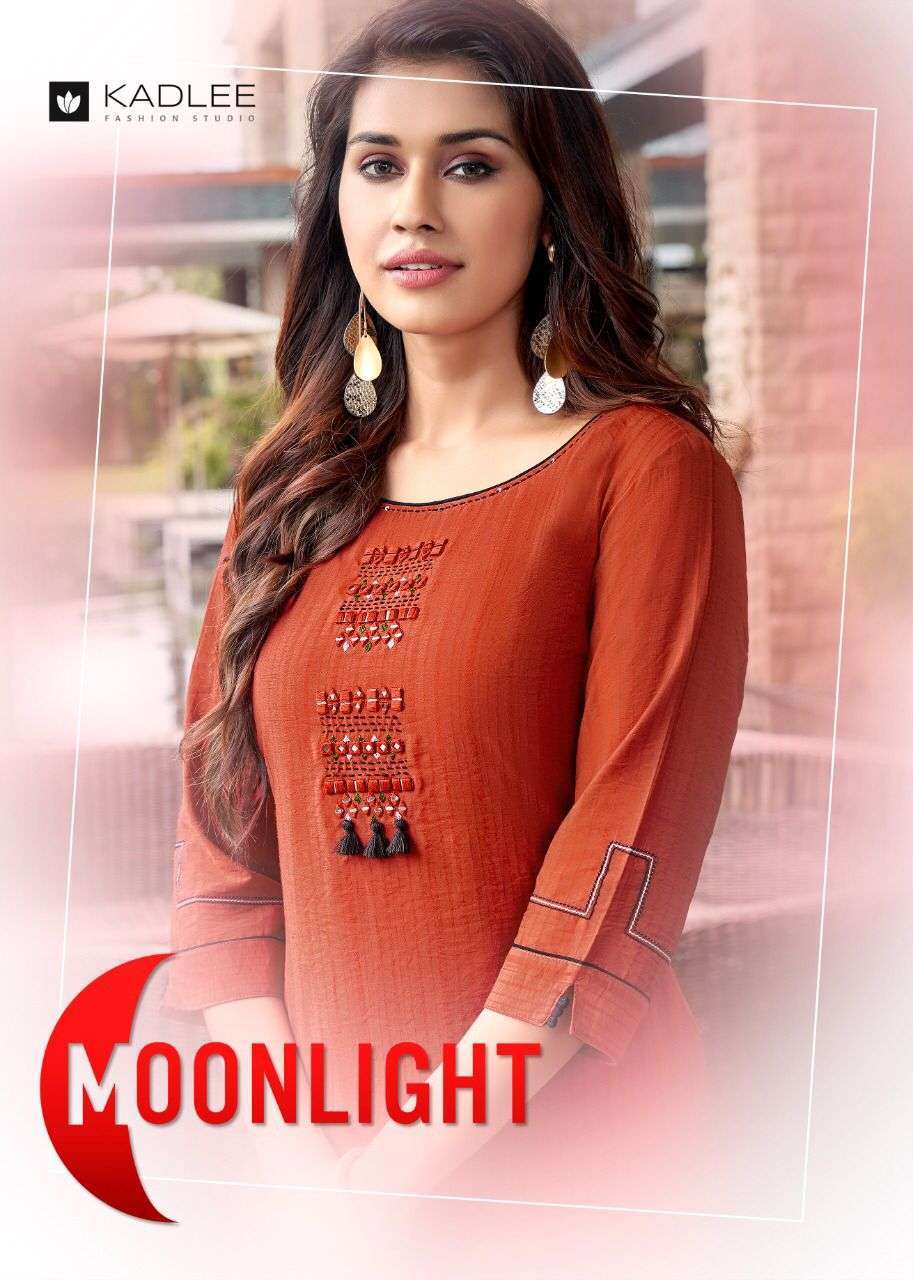 kadlee moonlight series 6001-6006 Nylon Viscose Strips kurti