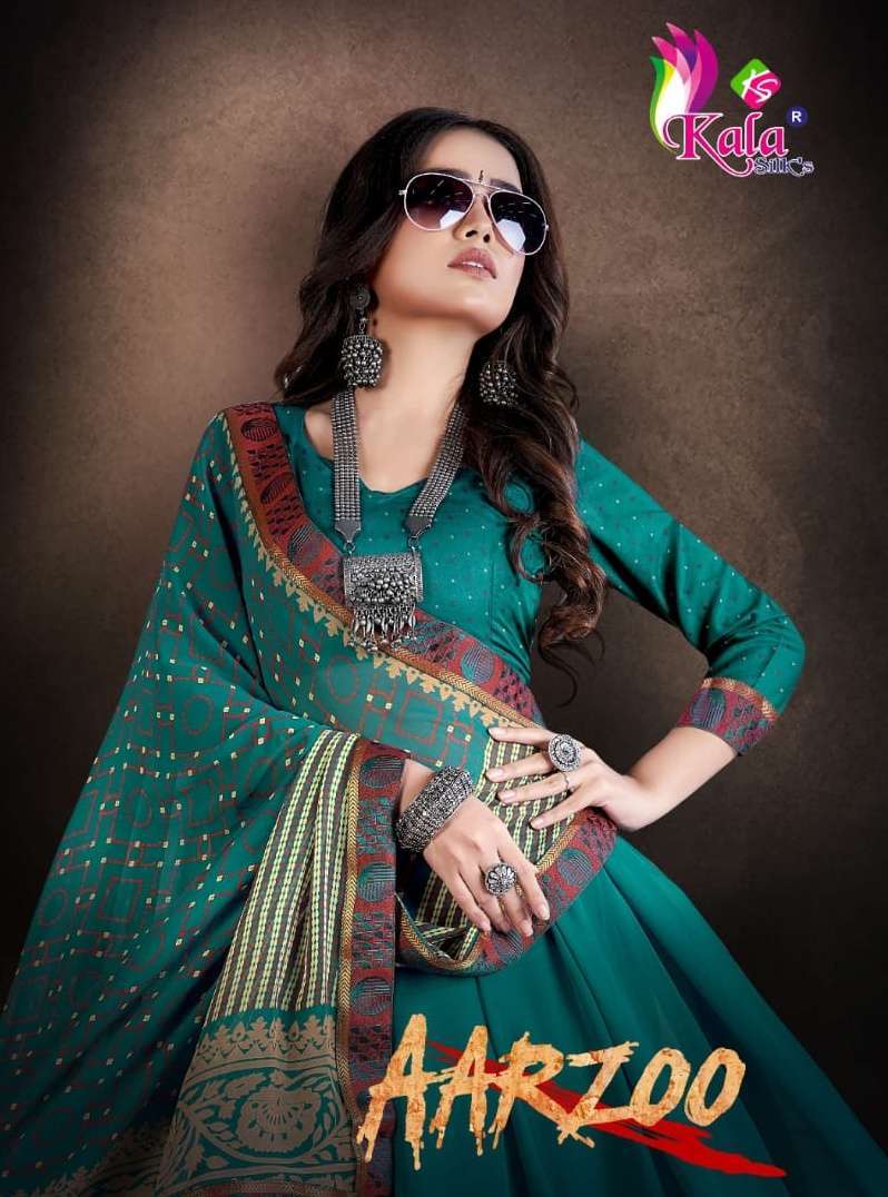 kala silks aarzoo series 1601-1608 weightless padding saree
