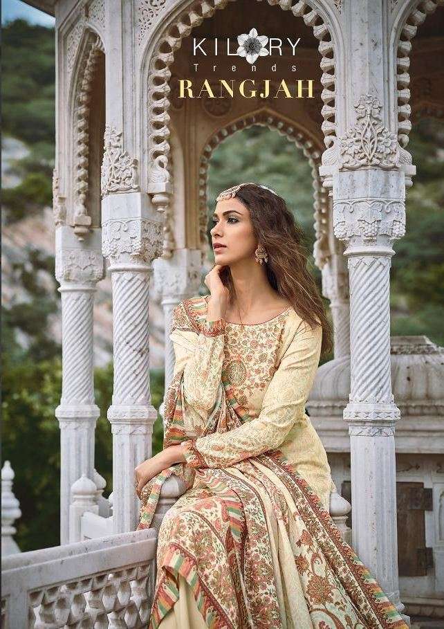 Kilory trends rangjah series 221-228 pure heavy pashmina suit 