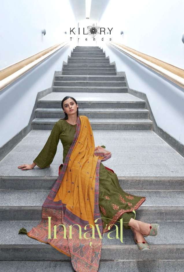 kilory trendz innayat series 261-270 pure pashmina suit 