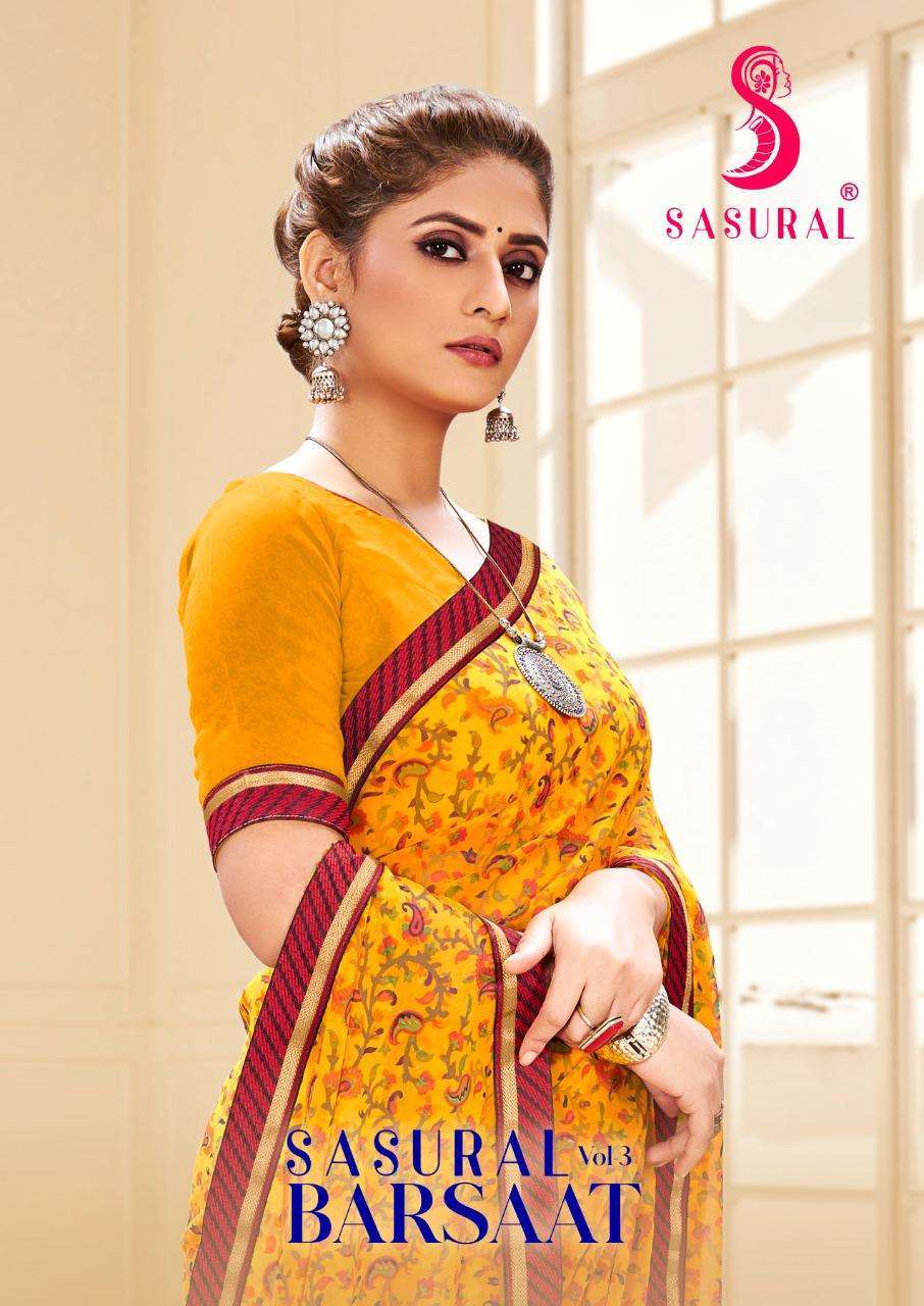 Mintorsi Barsat Sasural Vol 3 series 301-312 soft georgette saree