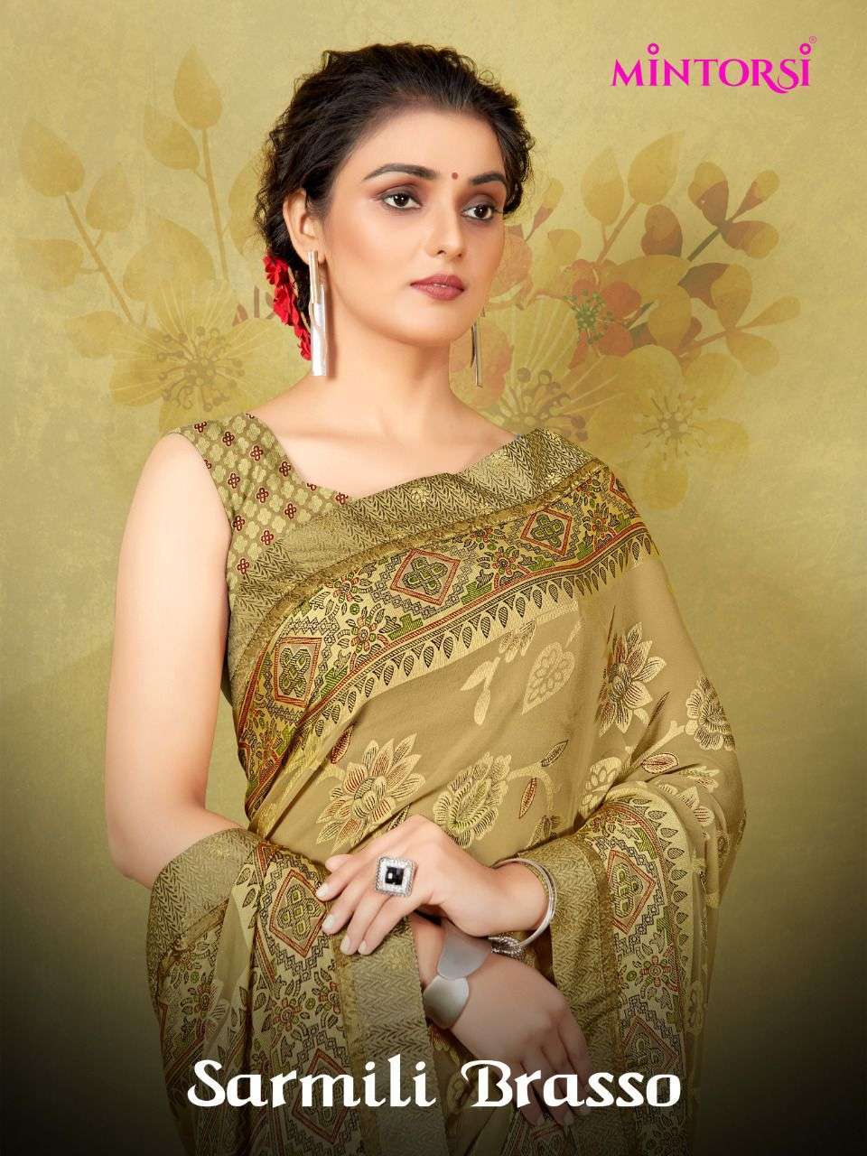 mintorsi sarmili brasso 25521-25532 Jhilmil Brasso Dispro Print saree