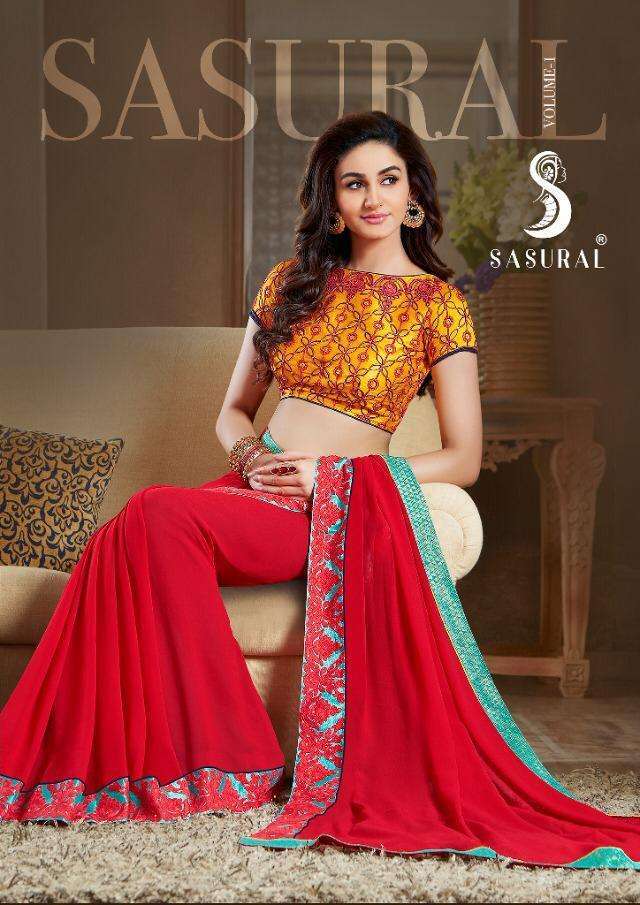 Mintorsi Sasural series 101-109 georgette saree