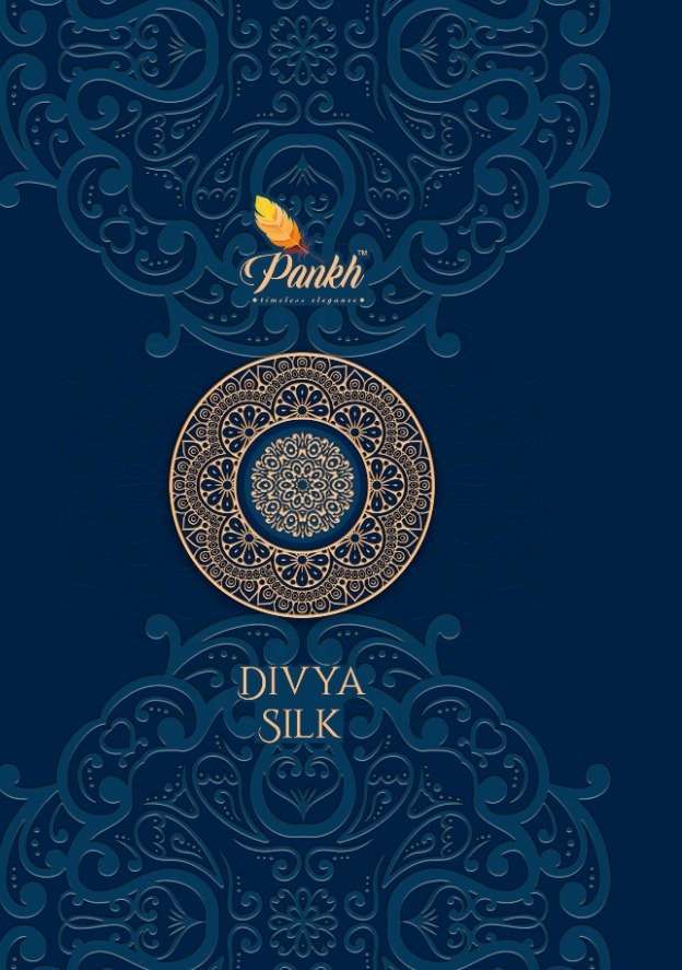 pankh divya silk series 1601-1606 cotton fabric saree