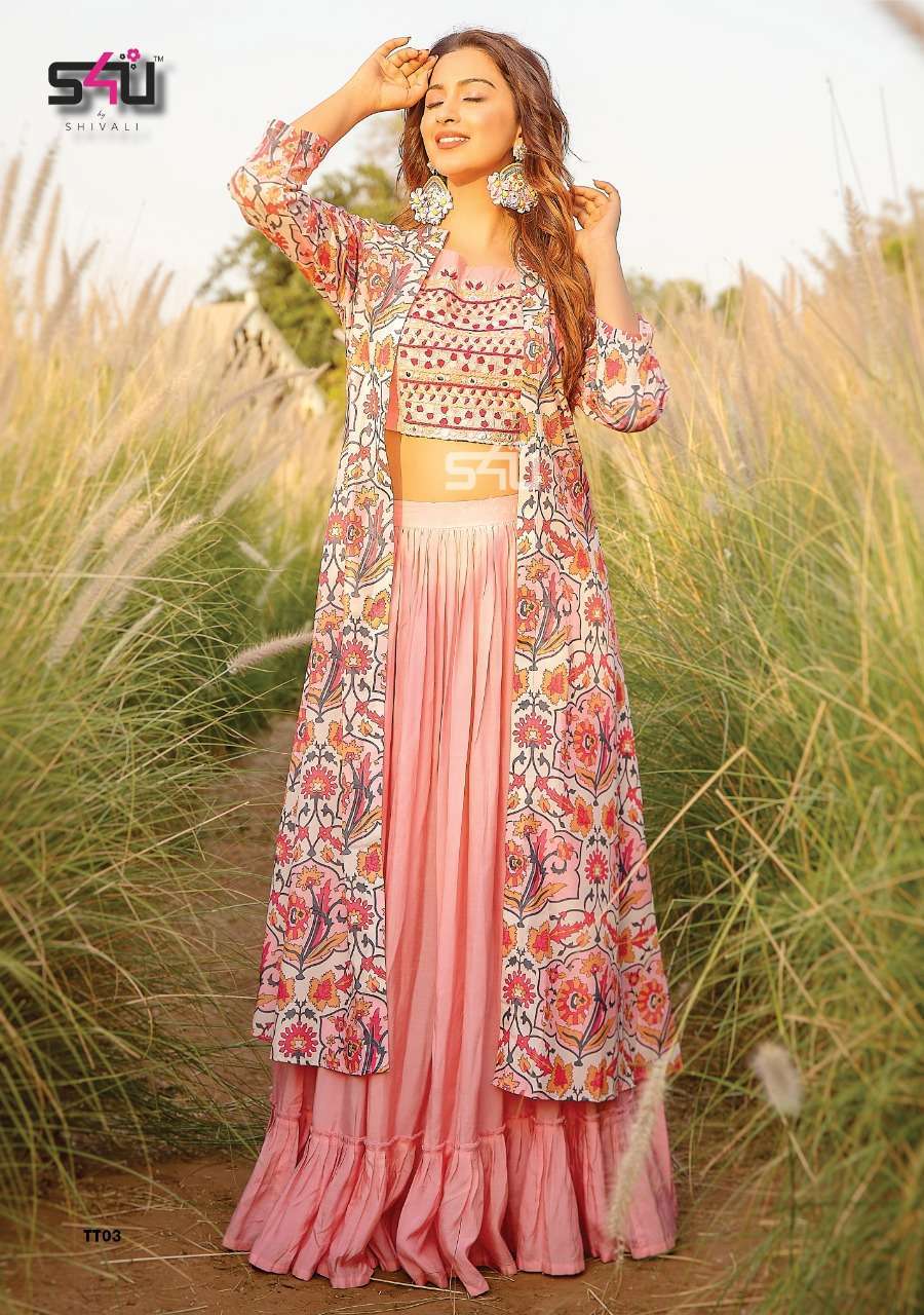 s4u 642 design combo set of designer boutique pattern kurtis online