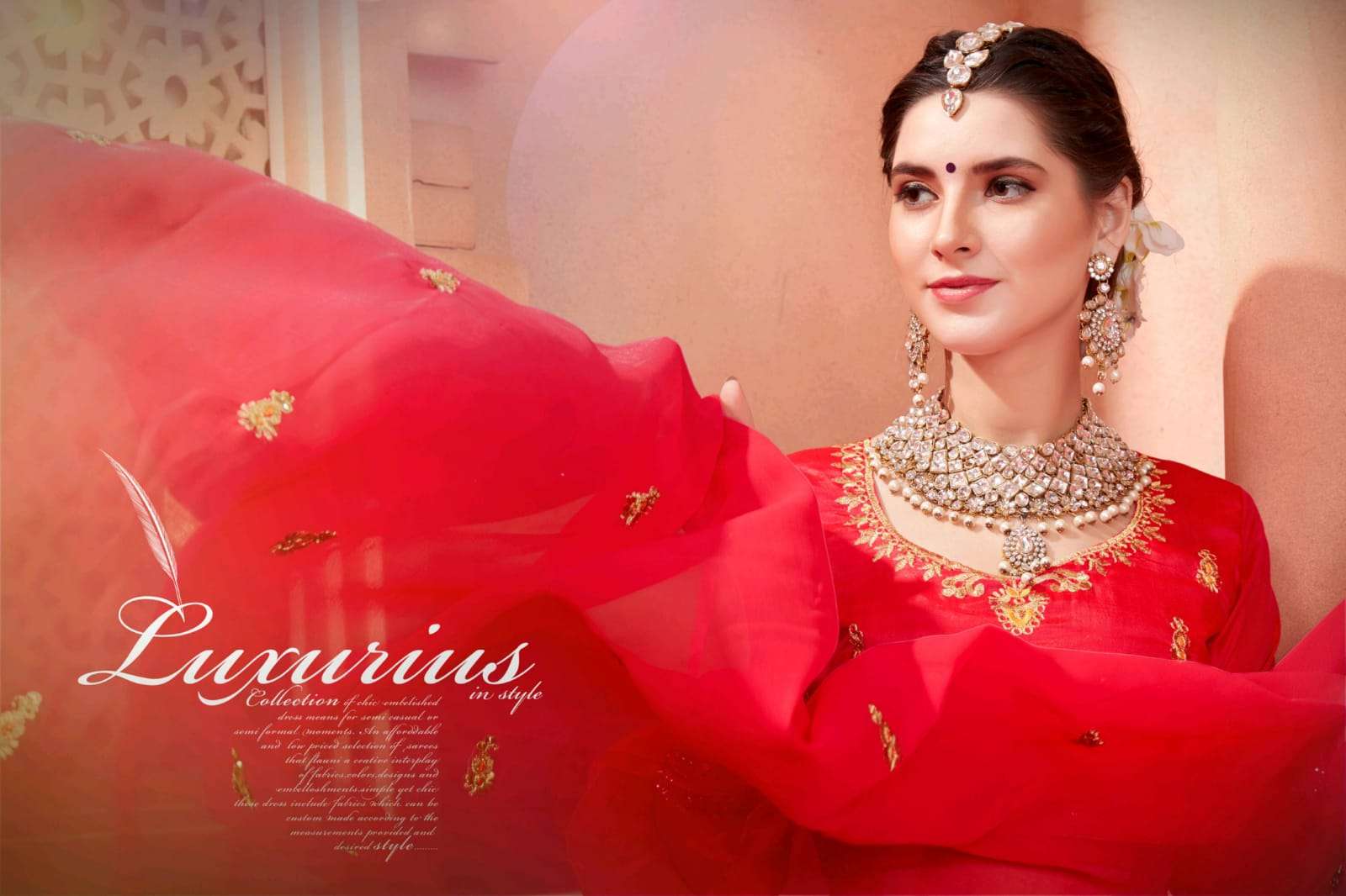 Sanskar Style Noori series 4508-4513 silk lehenga