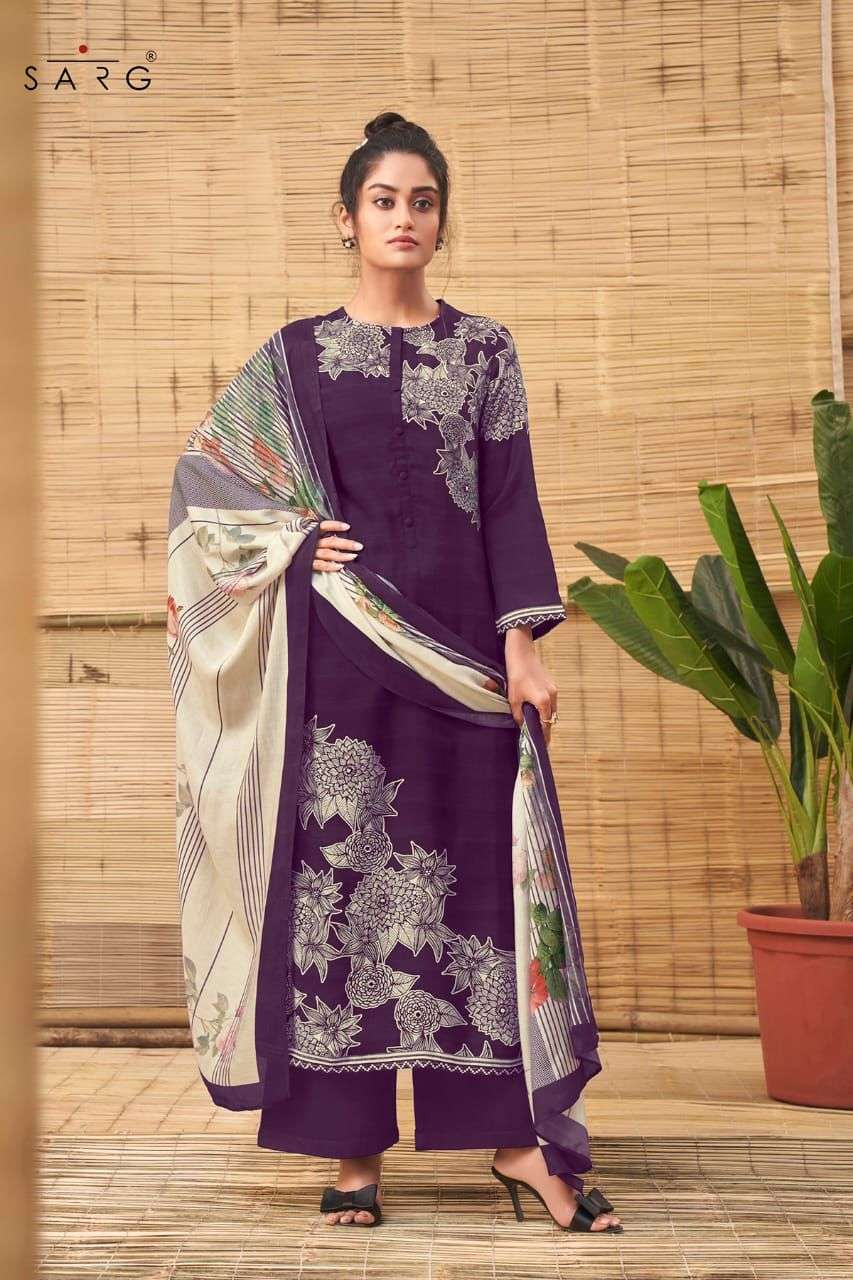 sarg rubaru muslin silk digital print with handwork suit 