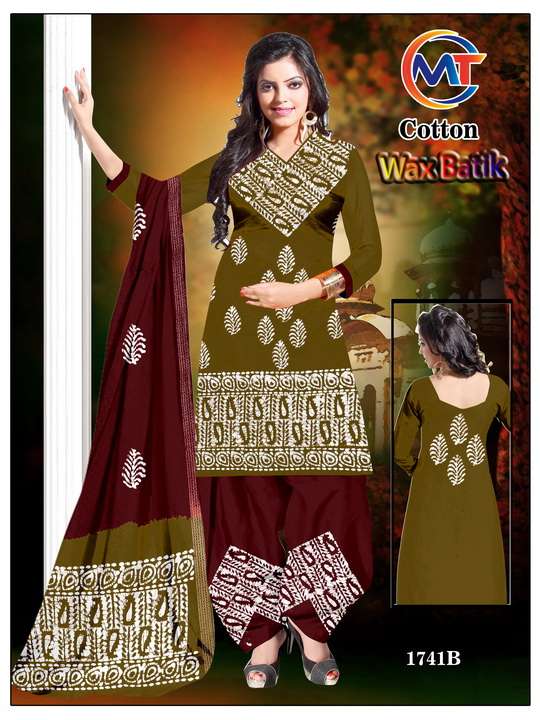 sc MT Cotton Wax Batik series 5111-5120 pure cotton wax batik suit 