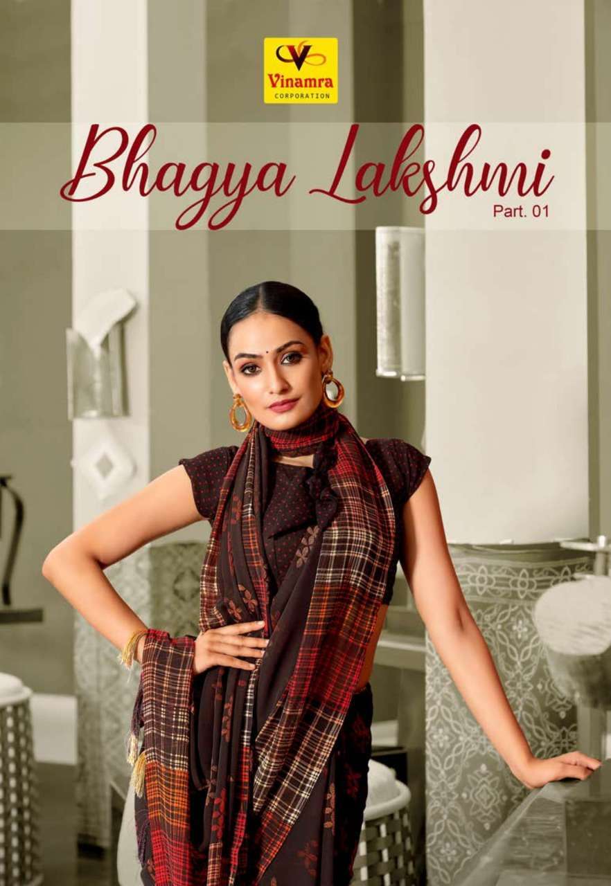 vinamra bhagya lakshmi vol 1 series 101-109 cotton base saree