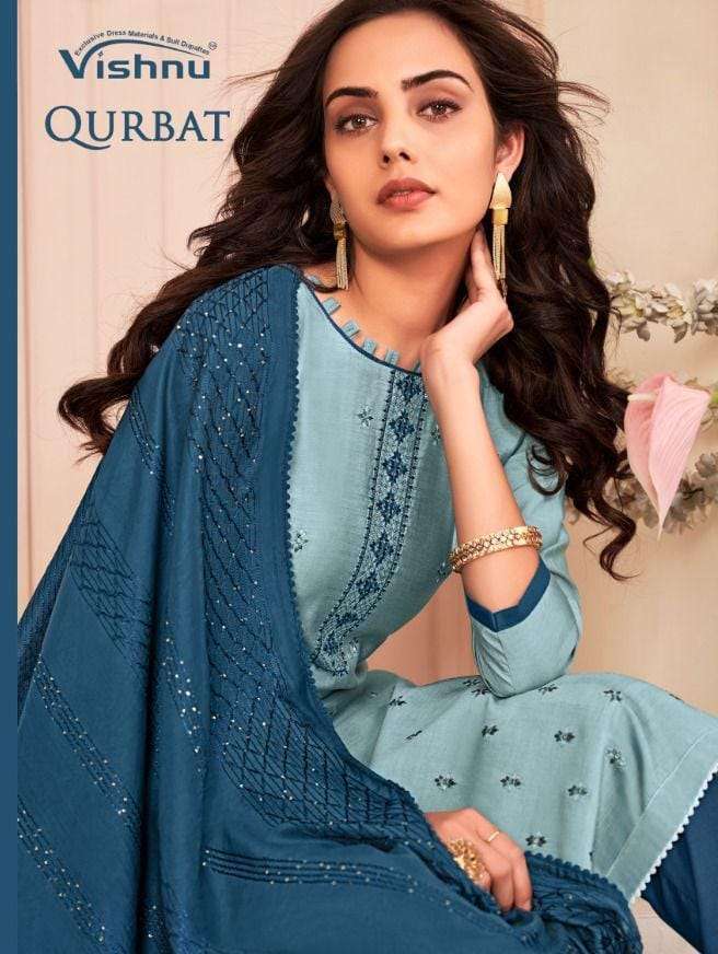 vishnu qurbat series 43001-43009 viscose model suit 
