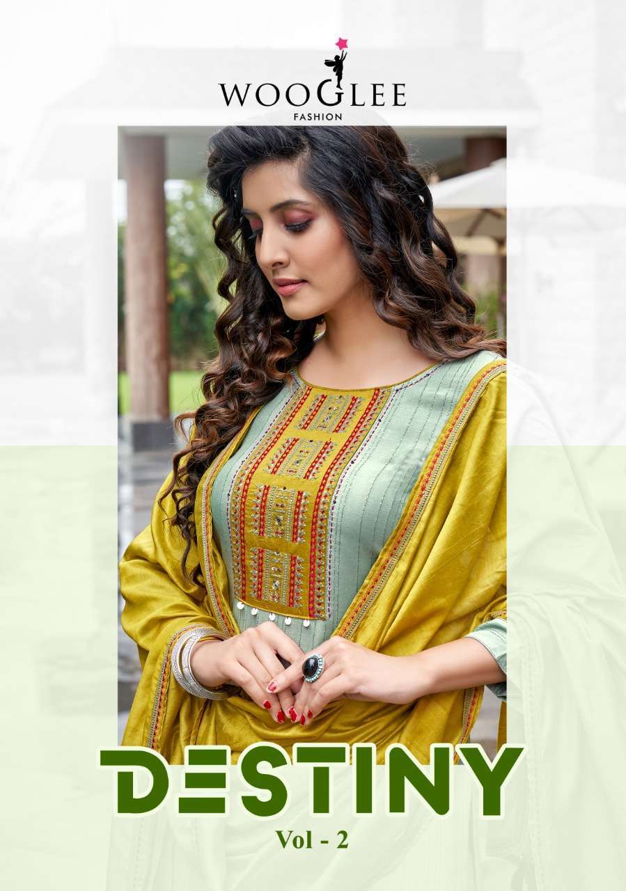 wooglee destiny vol 2 series 5010-5015 viscose weaving suit 