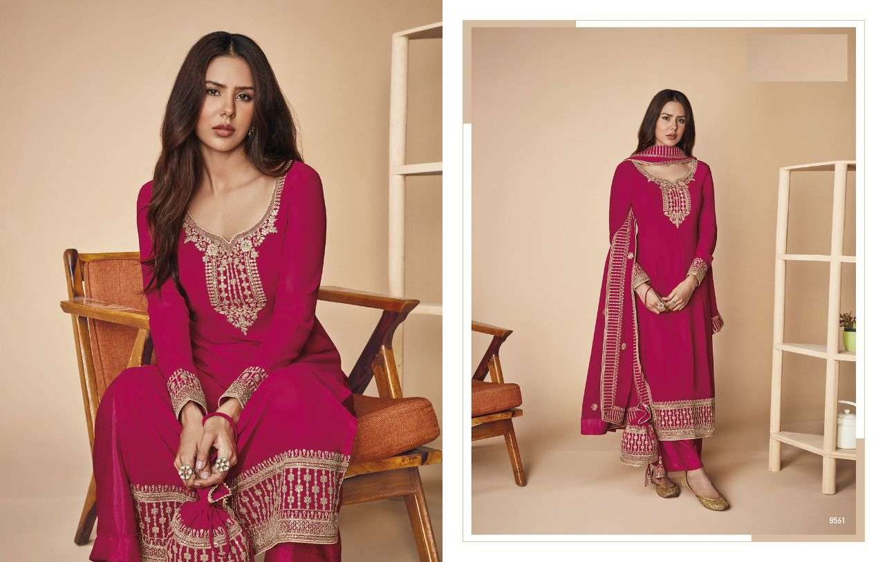 ALFAAZ DESIGNER REAL GEORGETTE SUIT 