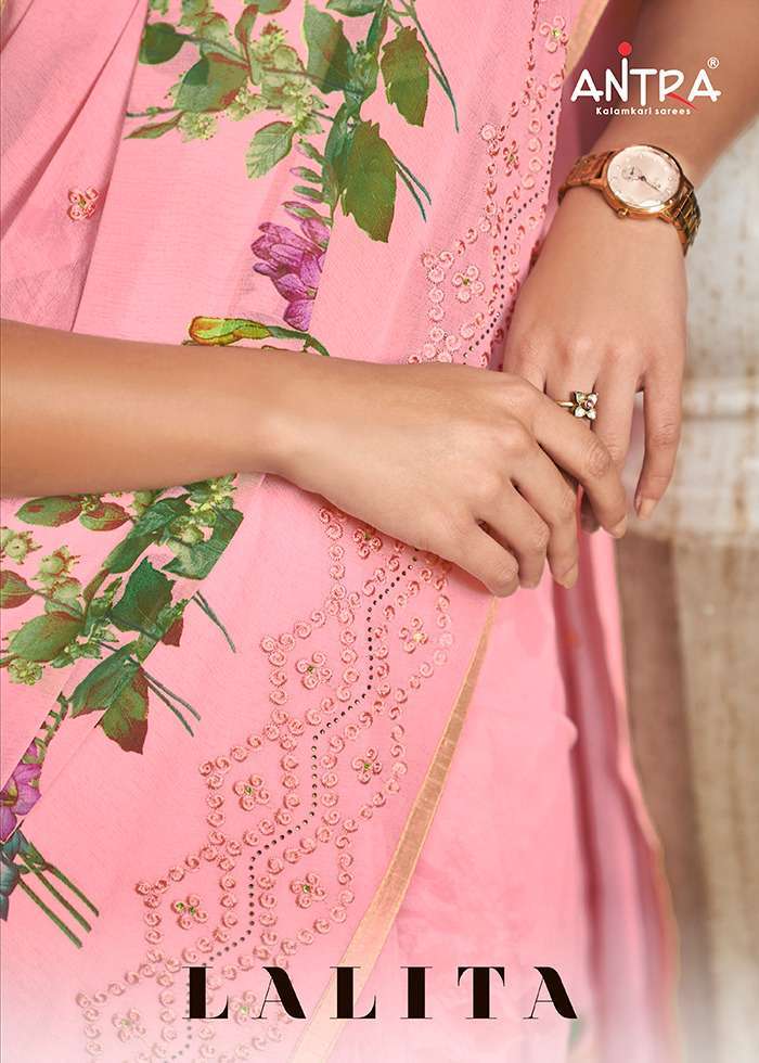 antra lalita vol 1 series 78661-78670 major georgette saree