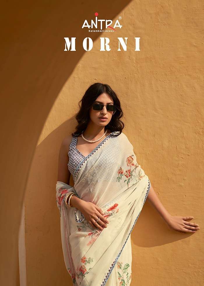 antra morni series 78721-78730 60 grams chiffon saree