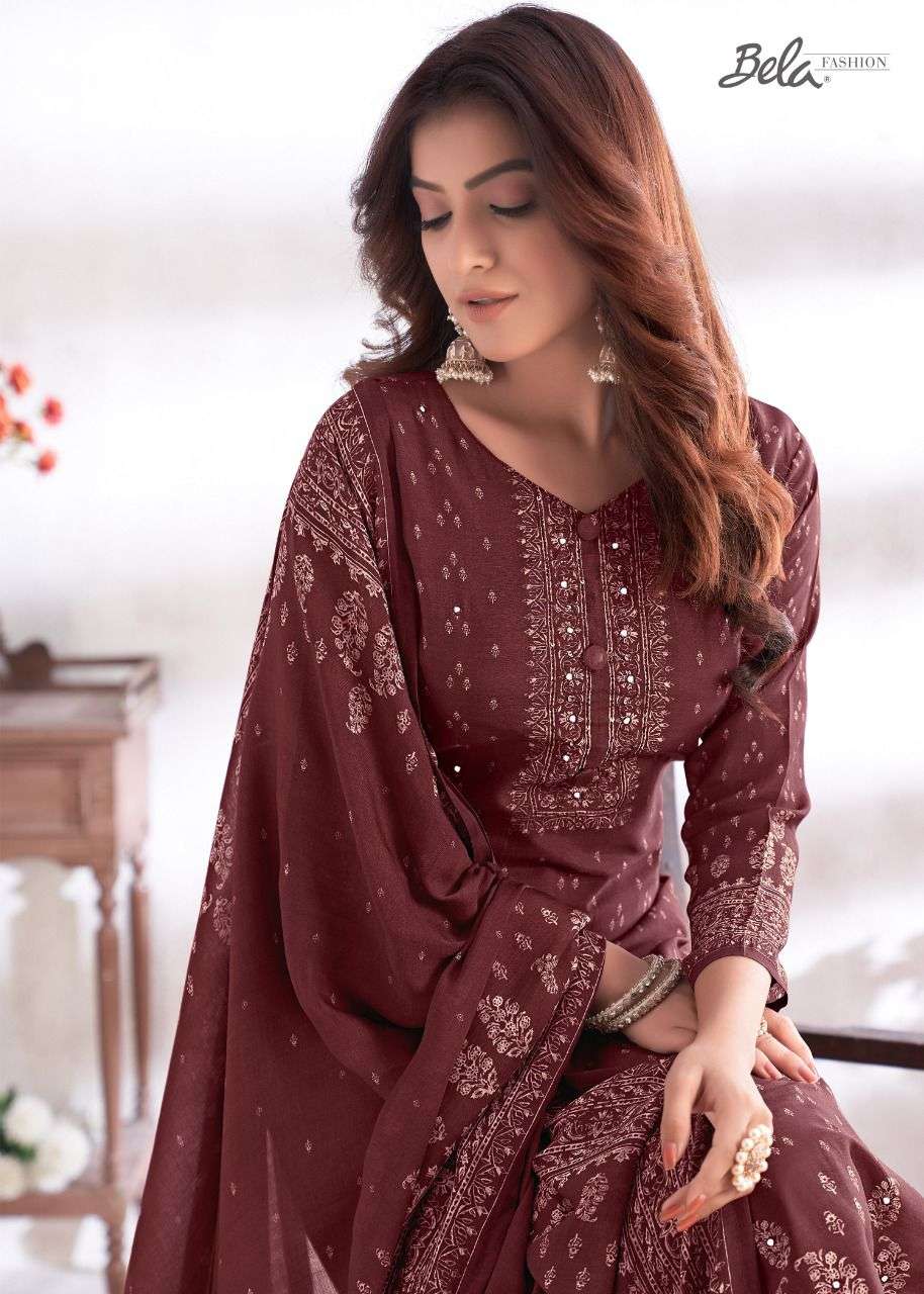 BELA GRACIA DESIGNER COTTON SILK SUIT 