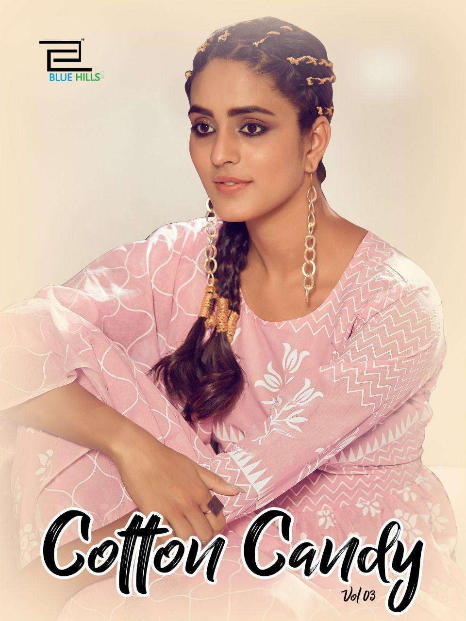 Blue Hills Cotton Candy Vol 3 series 101-104 Cambric cotton readymade suit