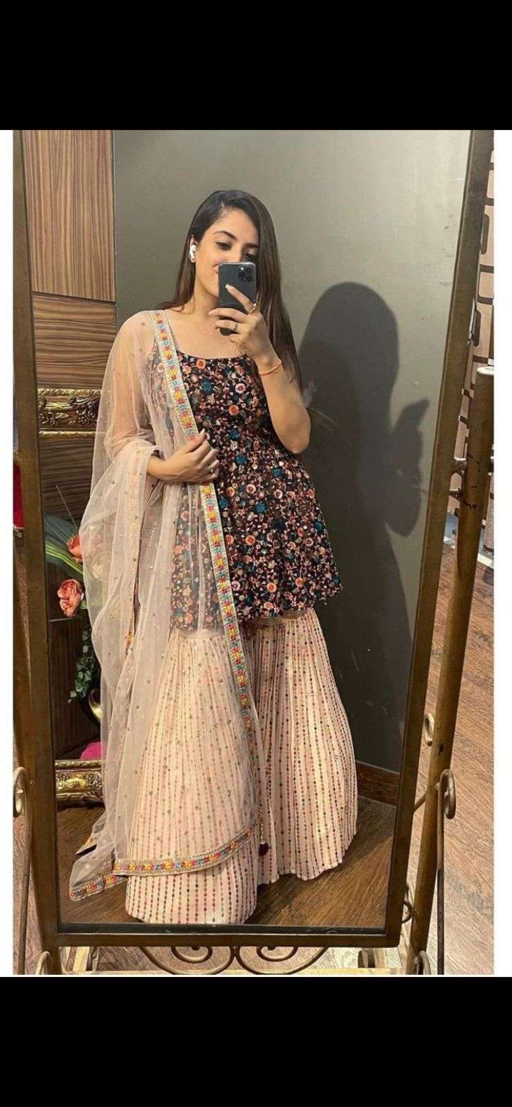 BT-13 KF-1350 DESIGNER GEORGETTE SUIT 