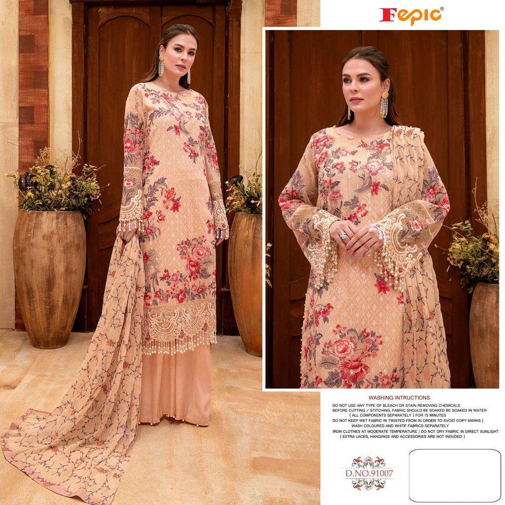FEPIC ROSEMEEN 91007 DESIGNER GEORGETTE SUITs