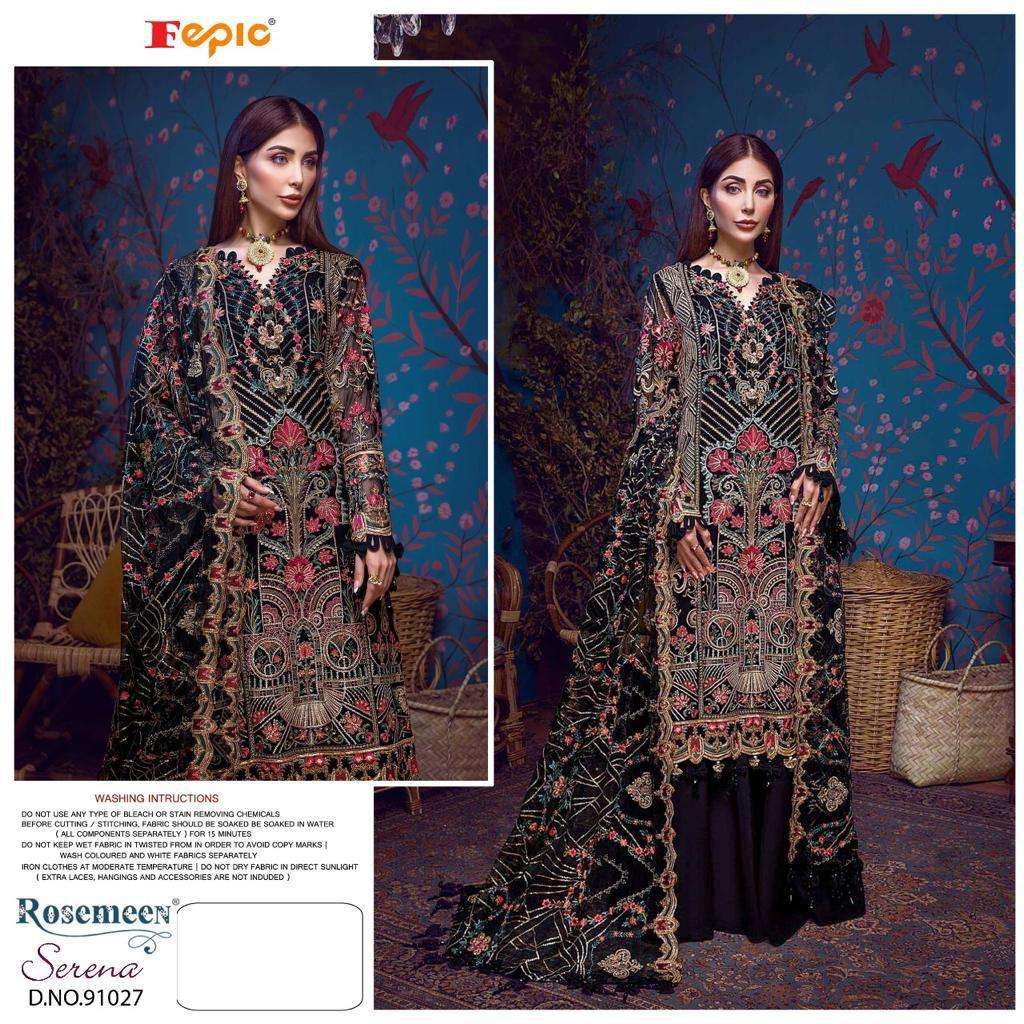 FEPIC ROSEMEEN 91027 DESIGNER GEORGETTE SUIT 