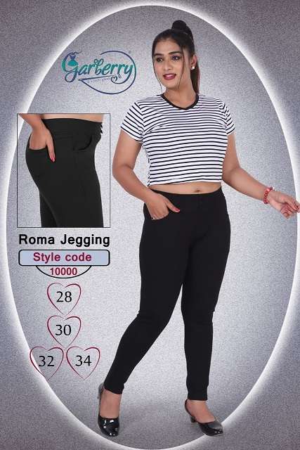 Garberry Jeggings Casual Bottom Wear
