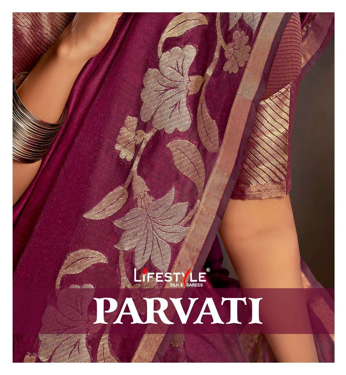 lifestyle parvati vol 1 series 79581-79586 chanderi gala saree