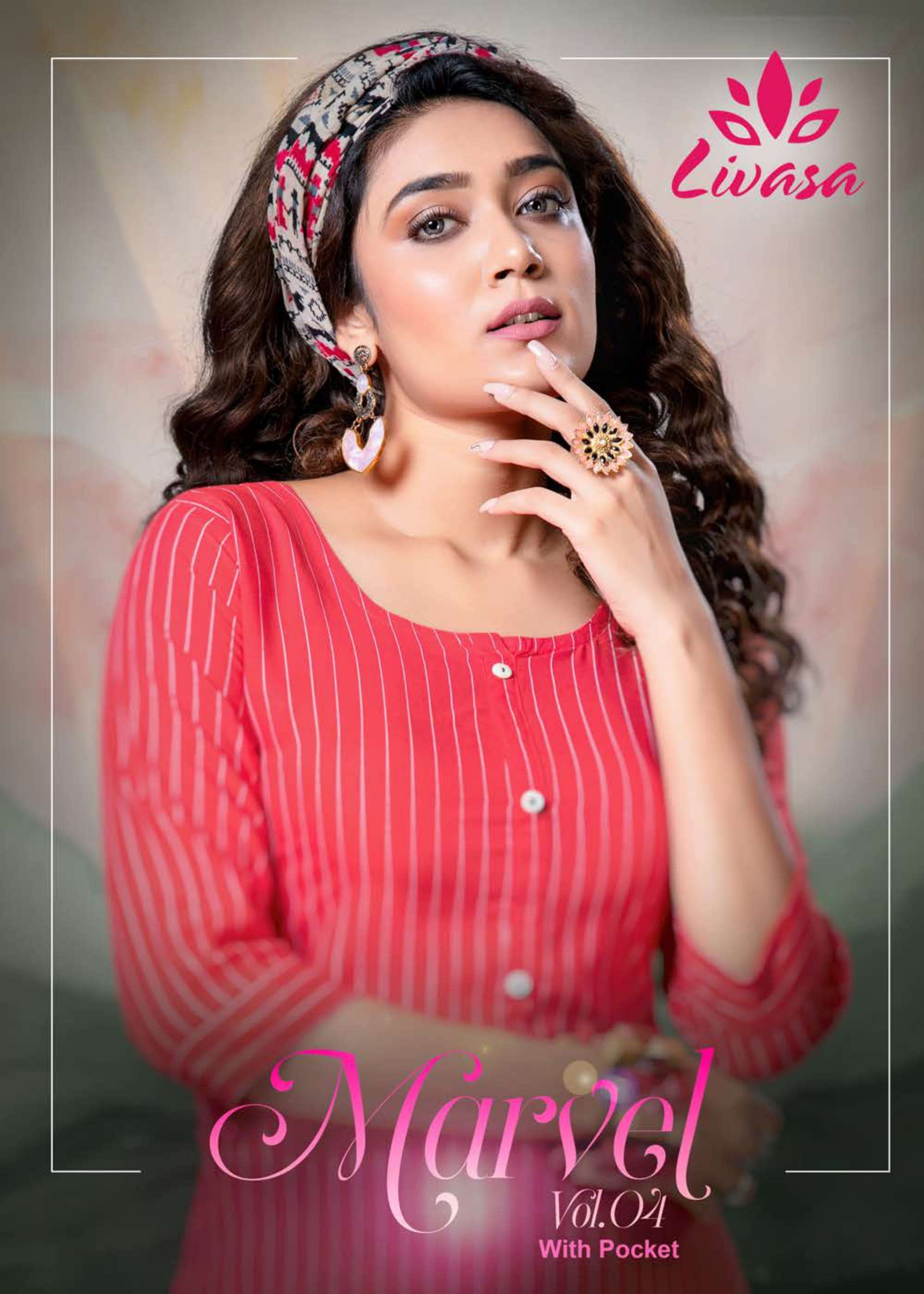 livasa marvel vol 4 series 401-410 14 kg rayon print kurti 