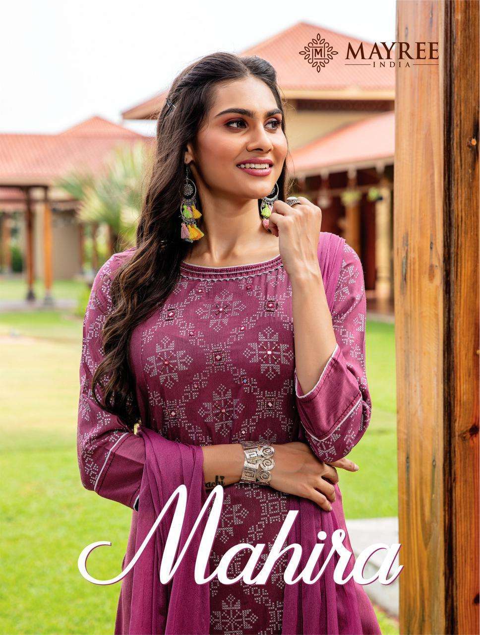 mayree india mahira vol 1 series 101-108 14 kg Heavy Rayon readymade suit 