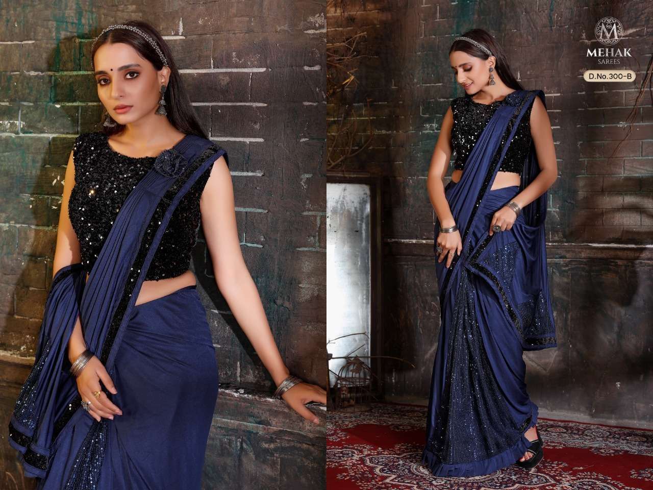 mehak 300 series ready to wear sarees lyra silk