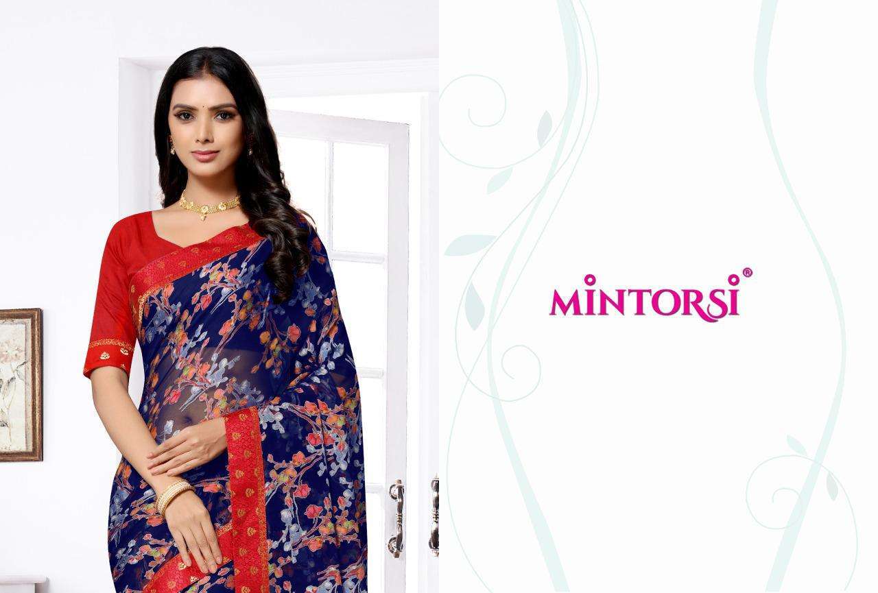 mintorsi Amol Brasso series 24651-24662 Jhilmil Brasso Dispro Print saree