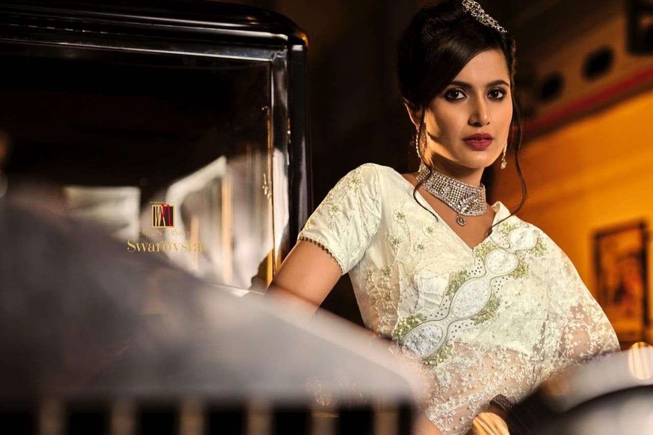 mn saree swarovskin vol 3 series 6001-6015 embroidery saree