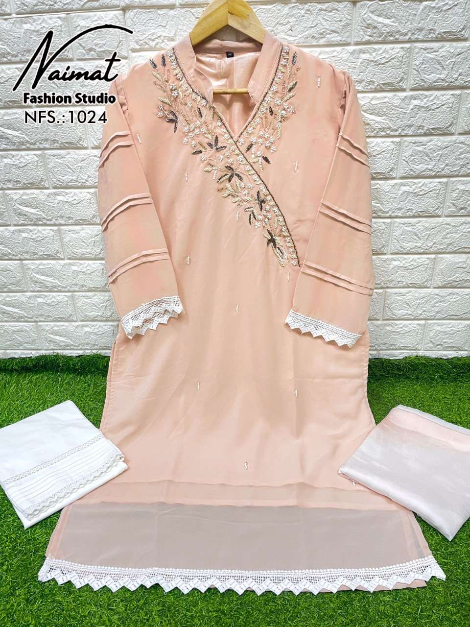 NAIMAT FASHION STUDIO NFS-1024 PURE GEORGETTE SUIT 