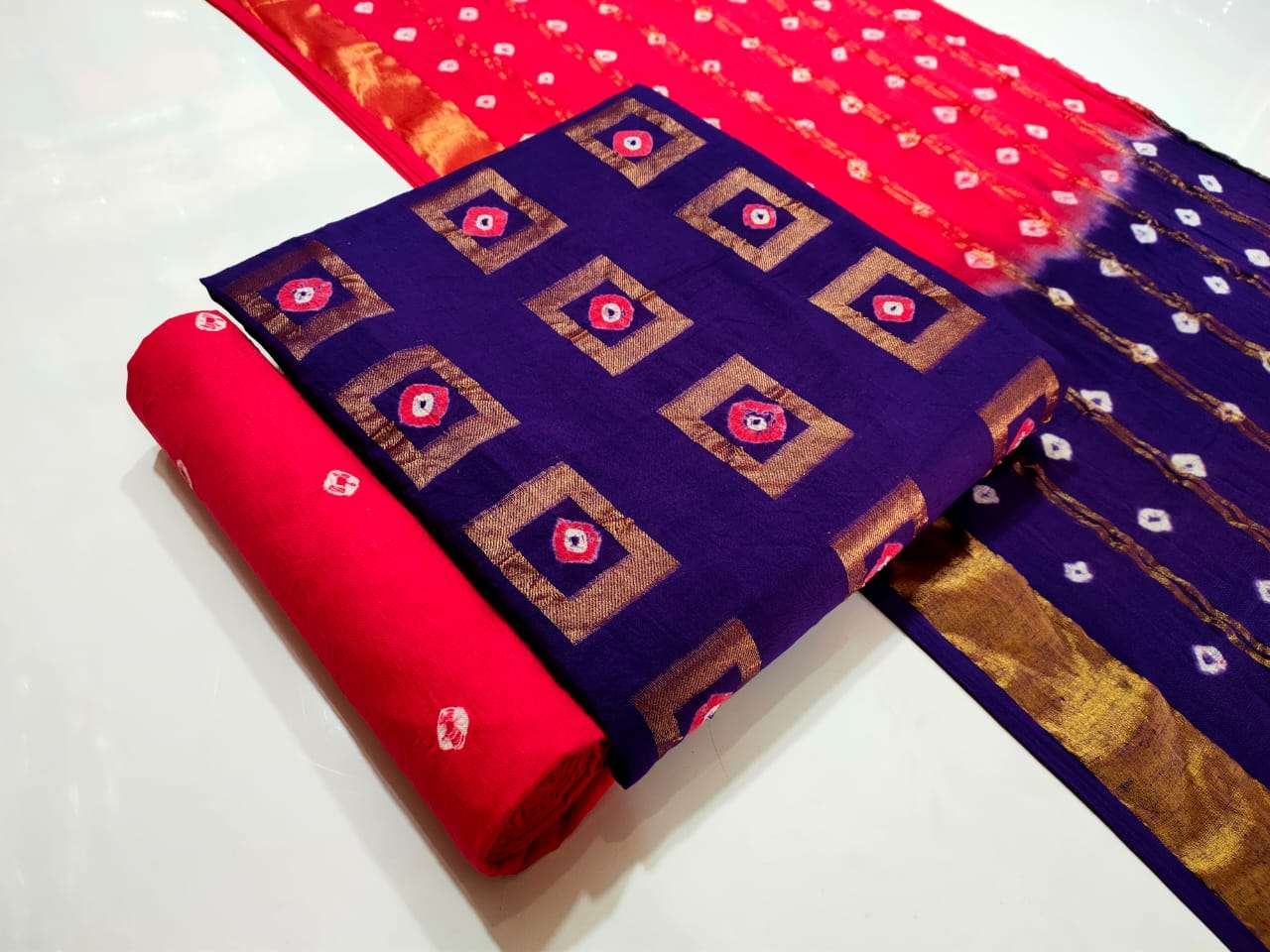 Nemi Jacquard Special Suit Cotton Batik printed lowrange suit 